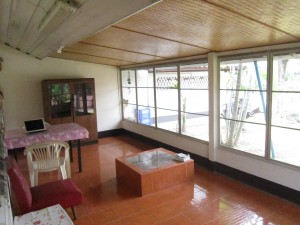 Screened in porch